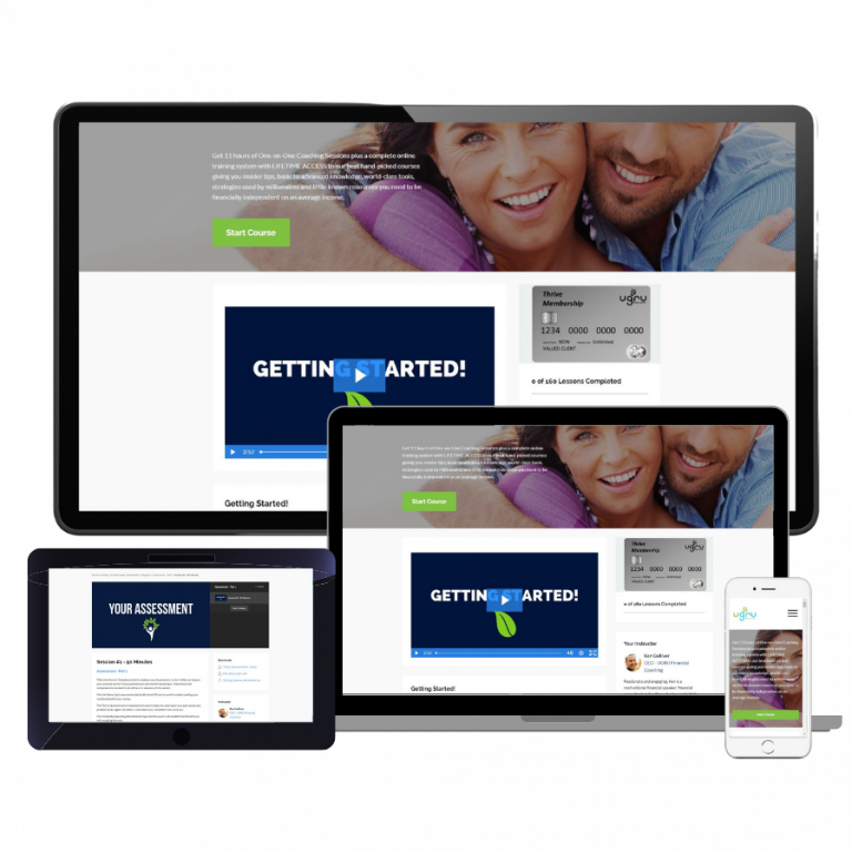 Experience eleven hours of One-on-One coaching plus access to our most popular online course. Start here!