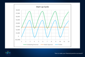 How to make your financial practice successful the start-up cycle chart